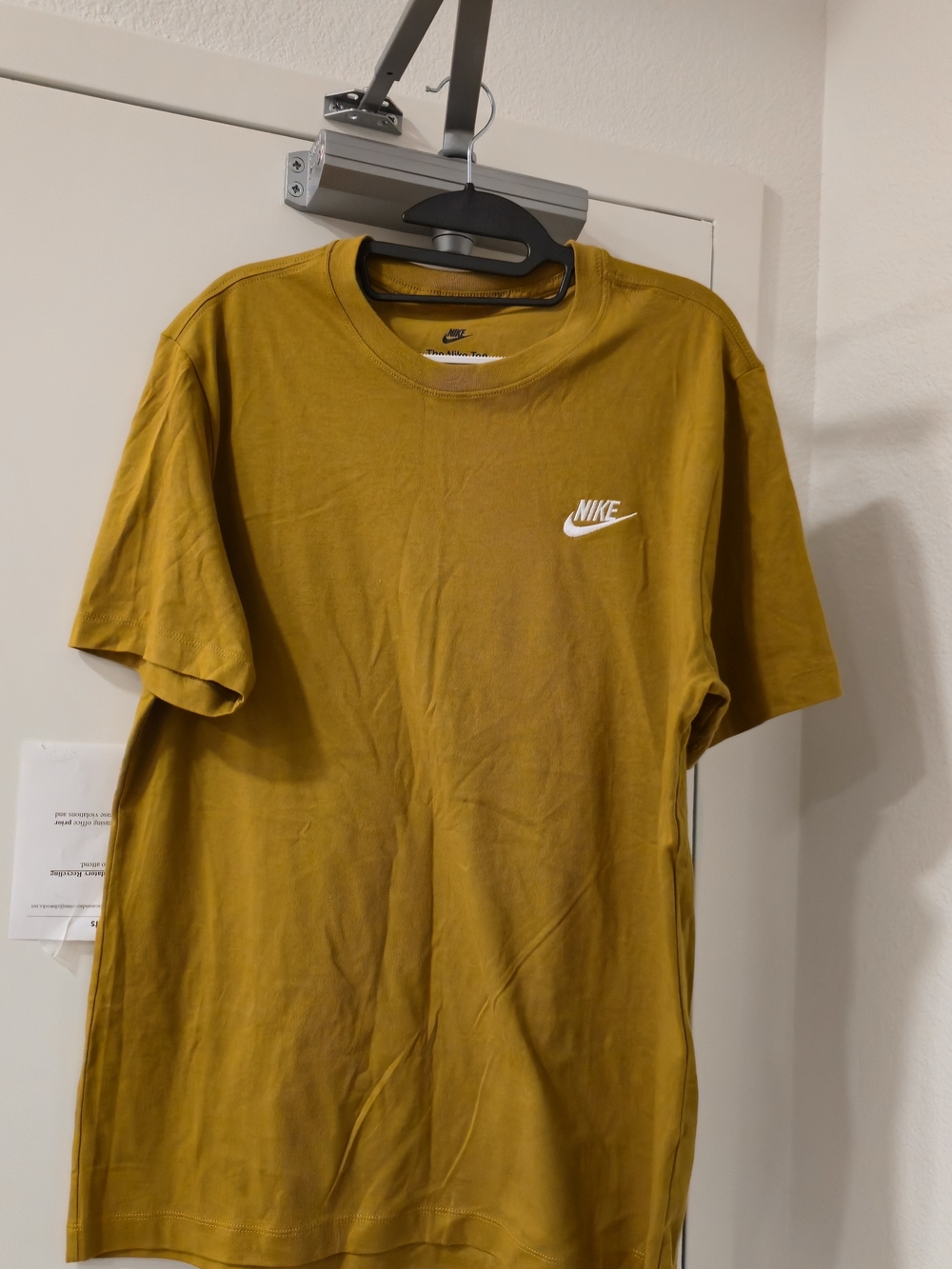 The Nike Tee Men's Mustard Yellow